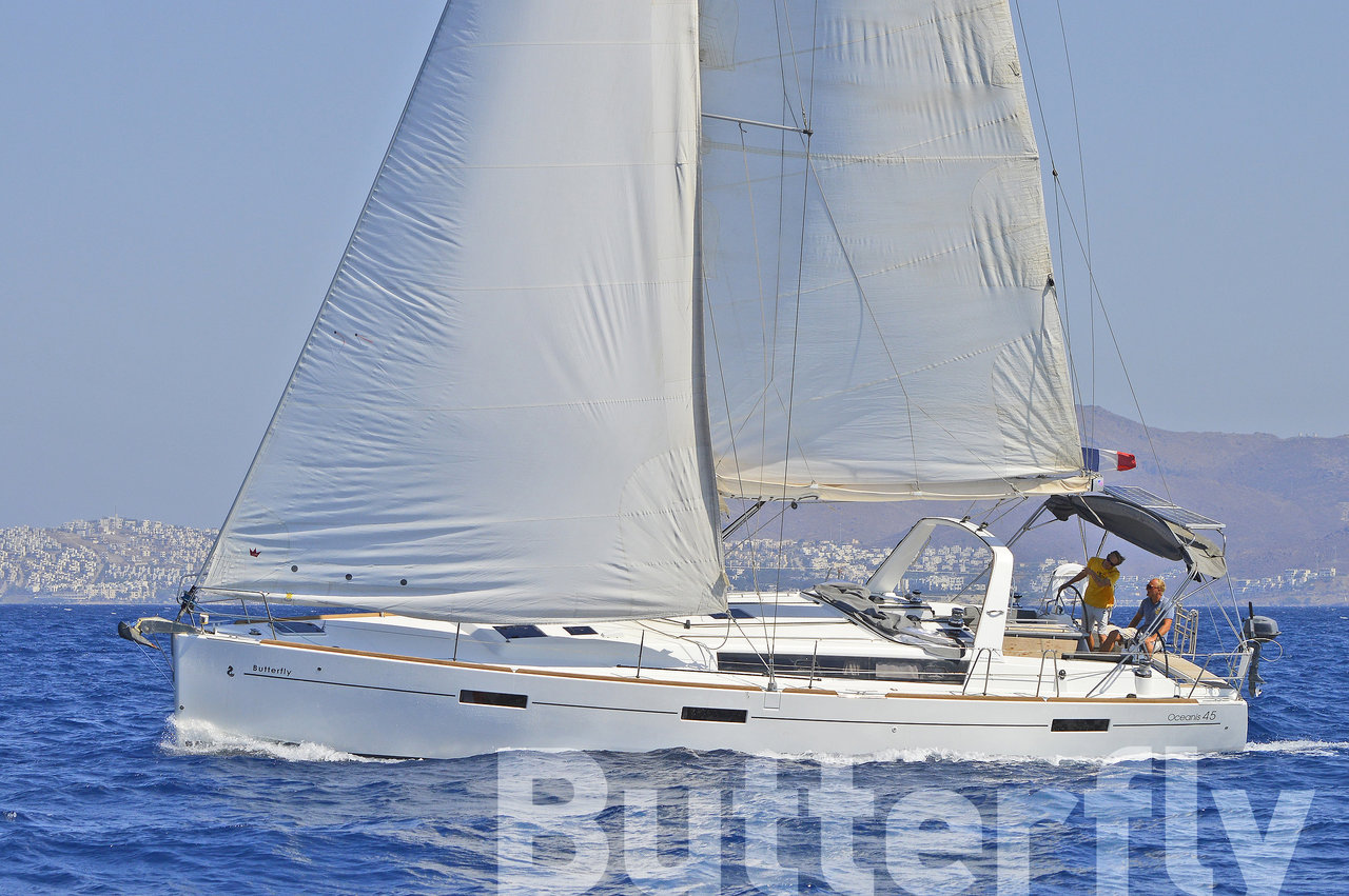 Photo #3 - Oceanis 45 - 4 cab. (Butterfly) in Kos - 43371