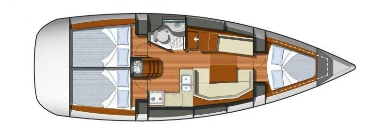 Sun Odyssey 36i (Ismini)  - 2