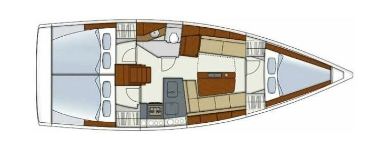 Photo #3 - Hanse 345 (Alkion) in Lefkada - 43377
