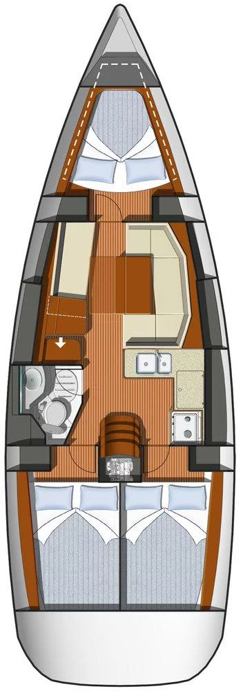 Sun Odyssey 36i (Lauren)  - 1