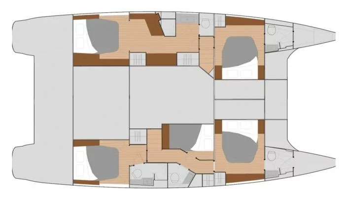 Fountaine Pajot Saba 50 - 5 + 2 cab. (Polynesy)  - 2