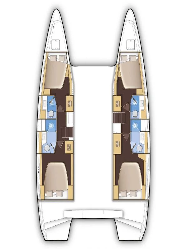 Lagoon 42 - 4 + 2 cab. (Nyami Nyami)  - 1