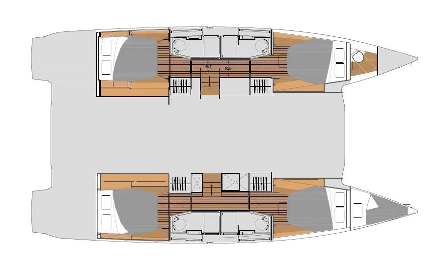 Fountaine Pajot Elba 45 - 4 + 1 cab. (Summer Flow)  - 1