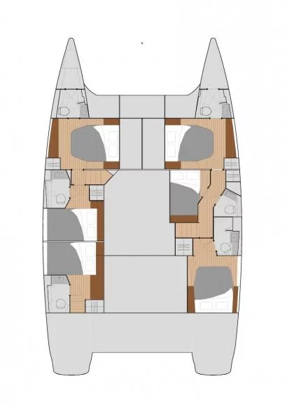 Fountaine Pajot Saba 50 - 6 + 2 cab. (New Horizons 2)  - 1