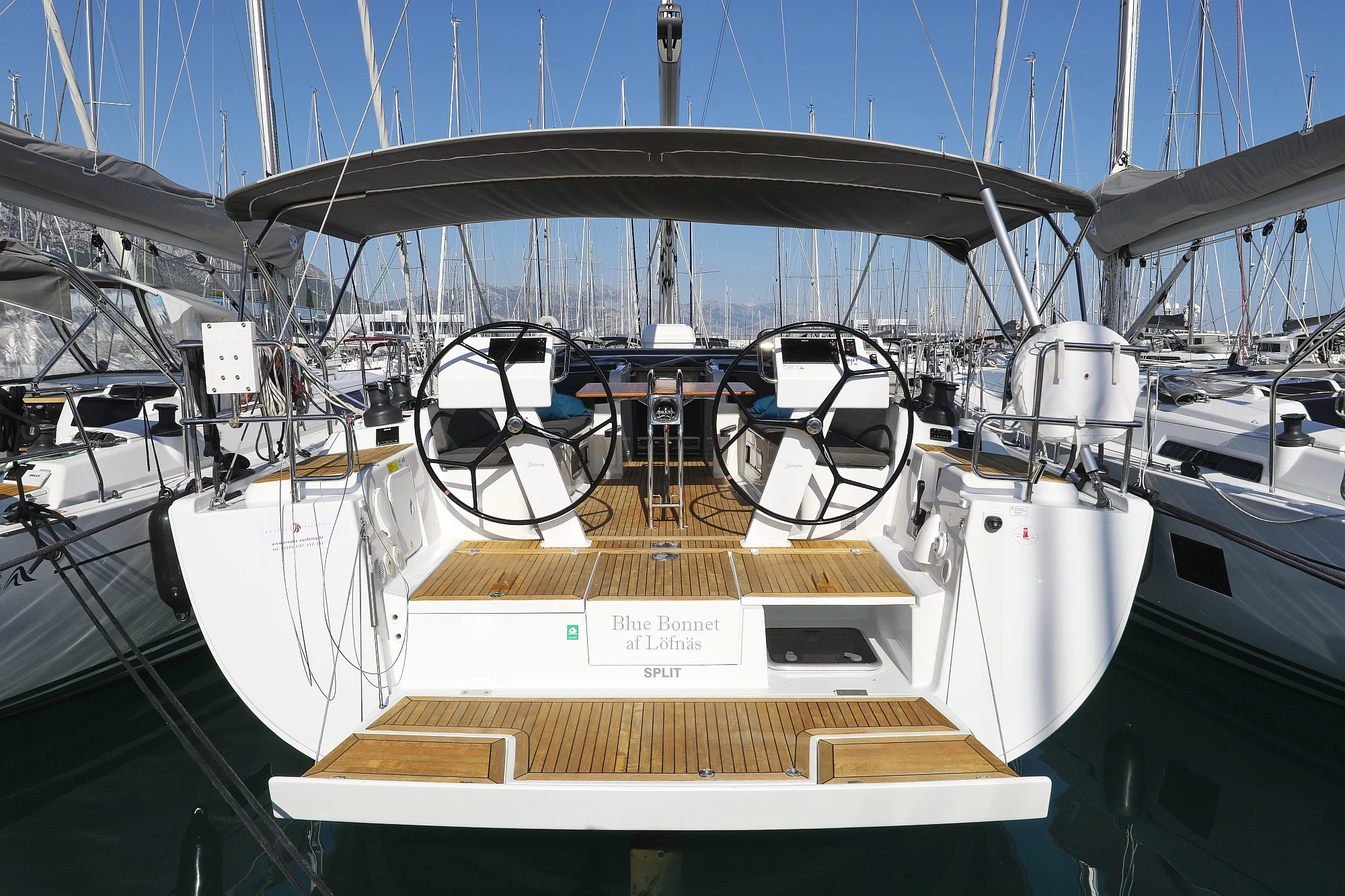 Hanse 505 - 4 + 1 cab. (Blue Bonnet af Lovnas - OW)  - 10