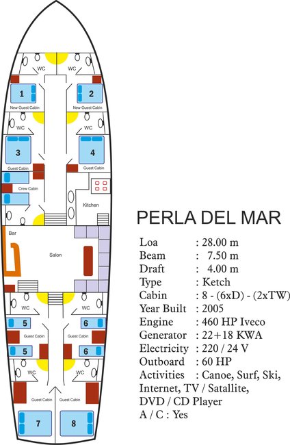 Photo #7 - M/S Perla Del Mar (Perla Del Mar) in Marmaris - 44042