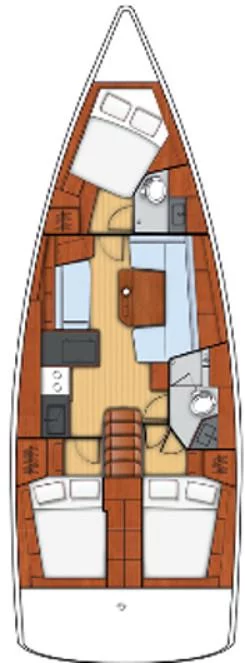 Oceanis 41.1 (Friends)  - 1