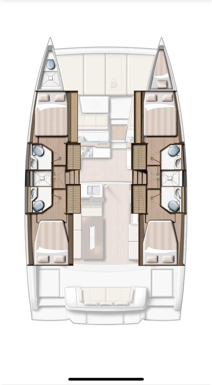 Fountaine Pajot Astrea 42 - 4 + 2 cab. — photo 17