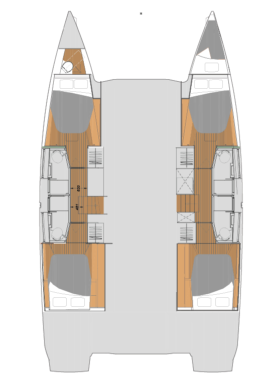Fountaine Pajot Elba 45 - 4 cab. — photo 2