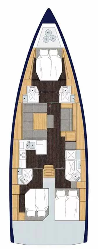 Bavaria C45 Holiday (Indigo)  - 1