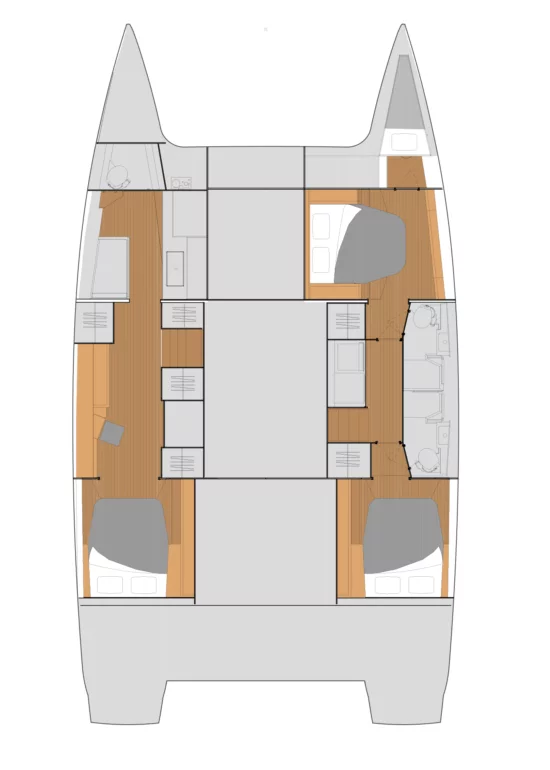 Fountaine Pajot Tanna 47 Maestro - 3 cab. (Playful)  - 1