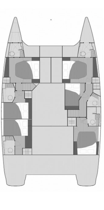 Photo #2 - Fountaine Pajot Saba 50 - 6 cab (Bicos) en Fethiye - 63855