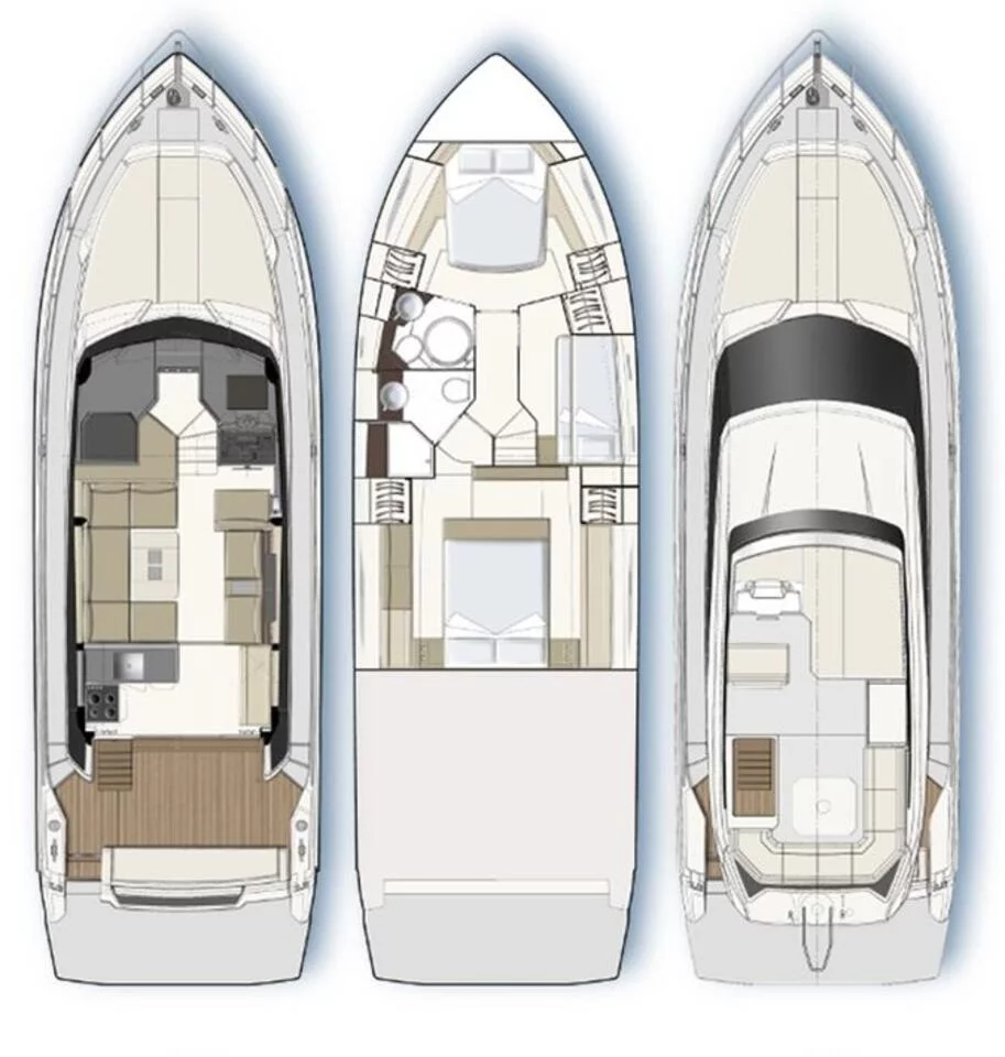 Ferretti Yachts 450 (Dream)  - 1