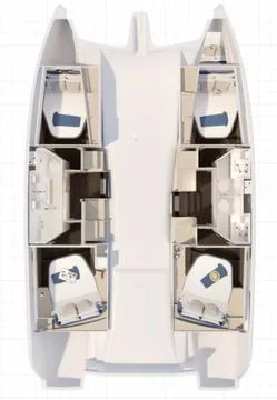Fountaine Pajot New 41 Quatuor 3 (NN)  - 1