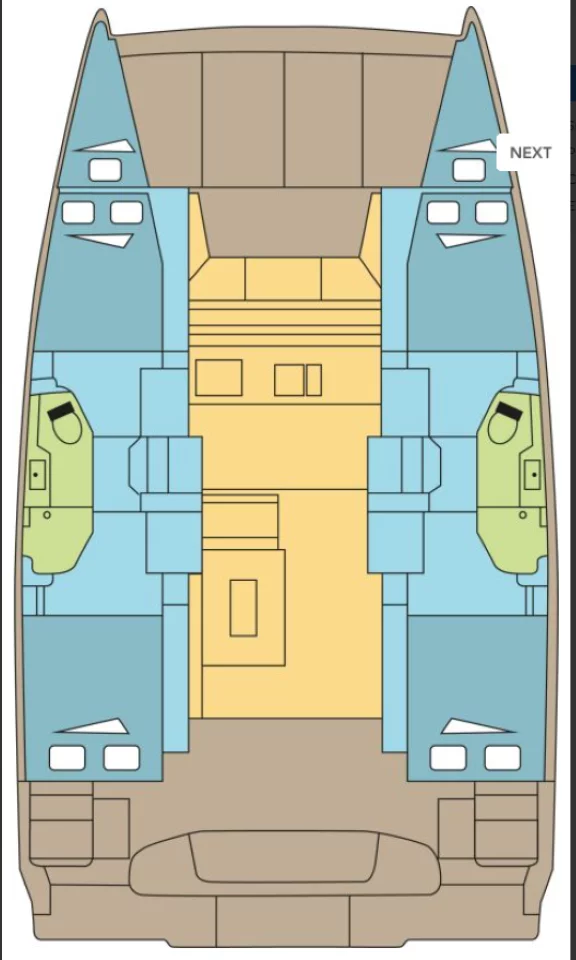 Lagoon 38 - 4 + 2 cab. (GASPARD)  - 1