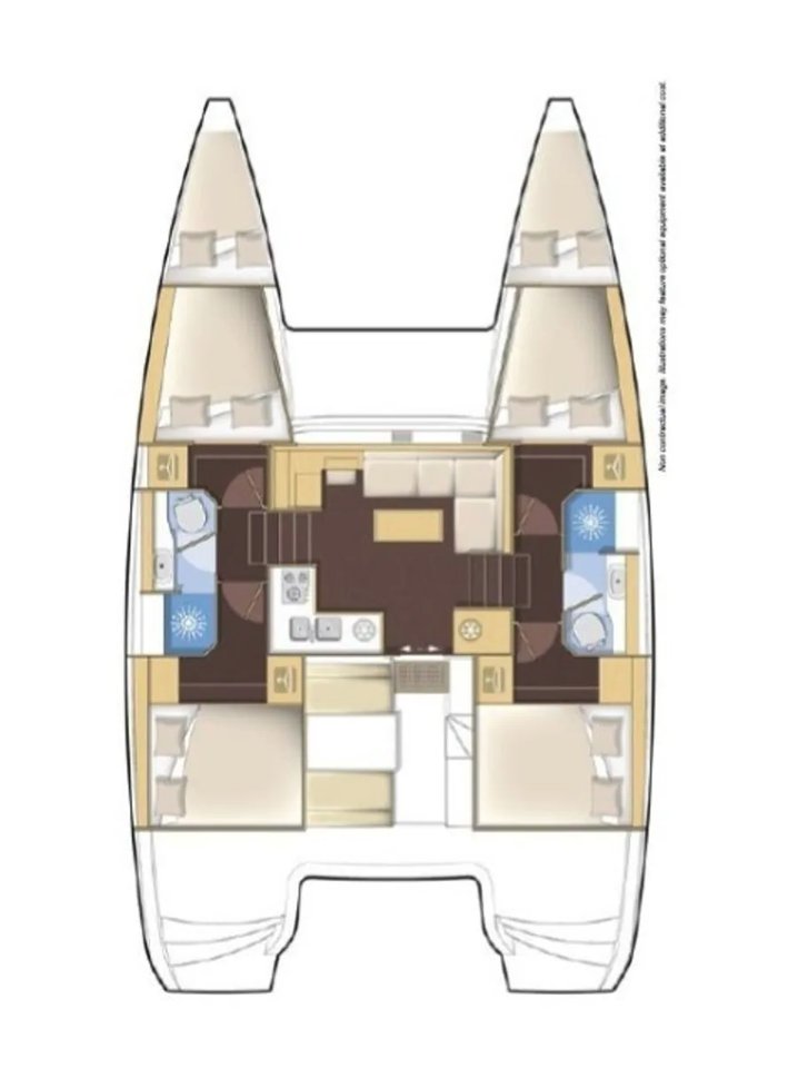 Photo #2 - Lagoon 39 - 4 + 2 cab. (Amazing) in Split - 64122