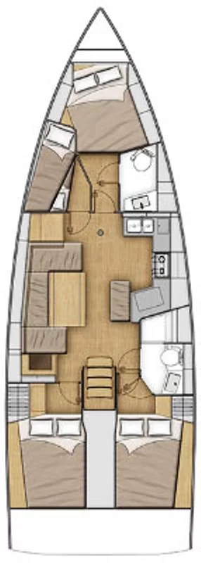 Oceanis 40.1 (Rosalba)  - 1