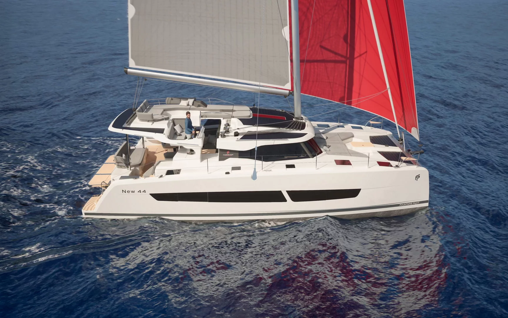 Fountaine Pajot New 44 Quatuor - 4 + 2 cab. (Skywalker)  - 0