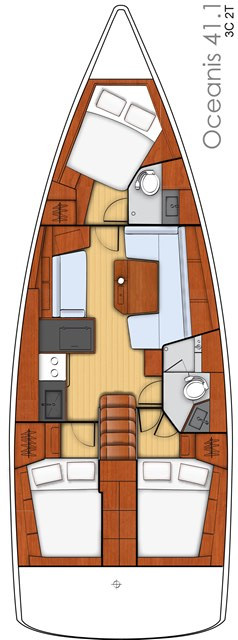 Photo #2 - Oceanis 41.1 (Norma) en Corfú - 44190