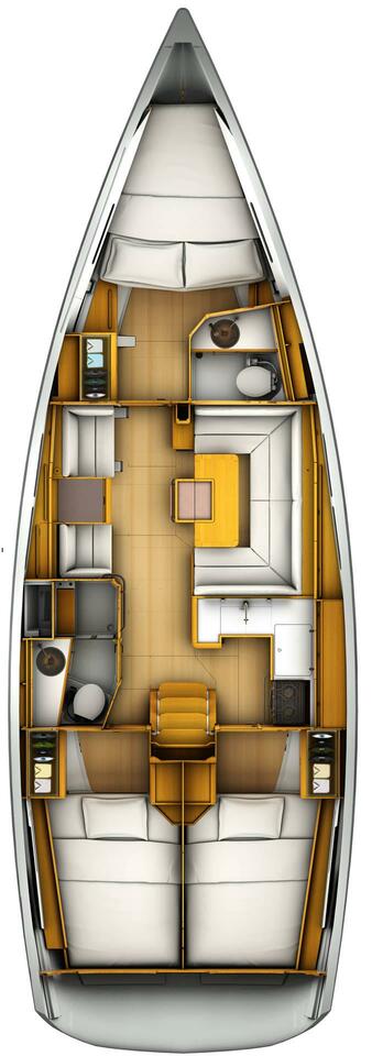 Sun Odyssey 419 - 3 cab. — photo 2