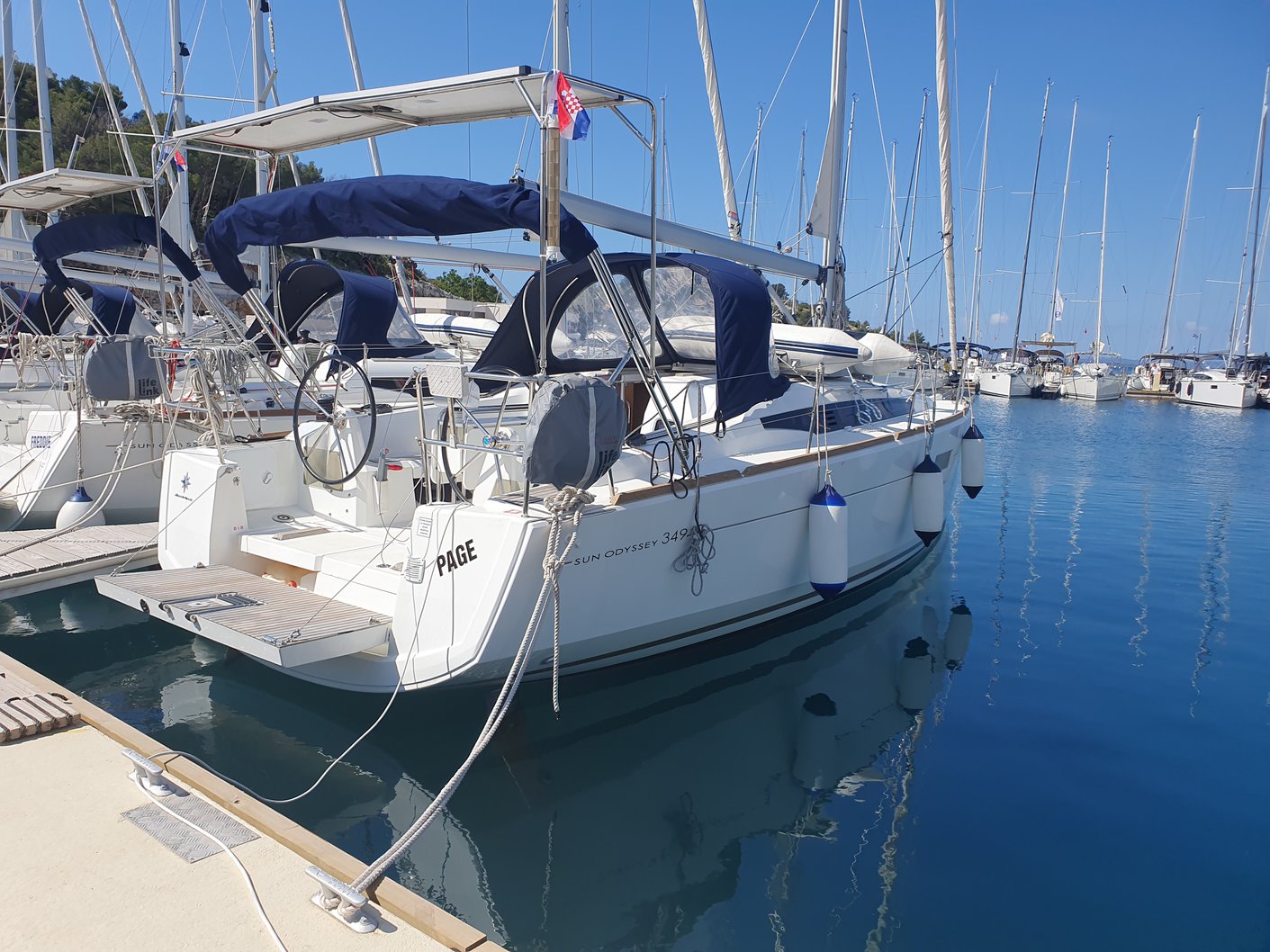 Sun Odyssey 349 - 3 cab. — photo 3