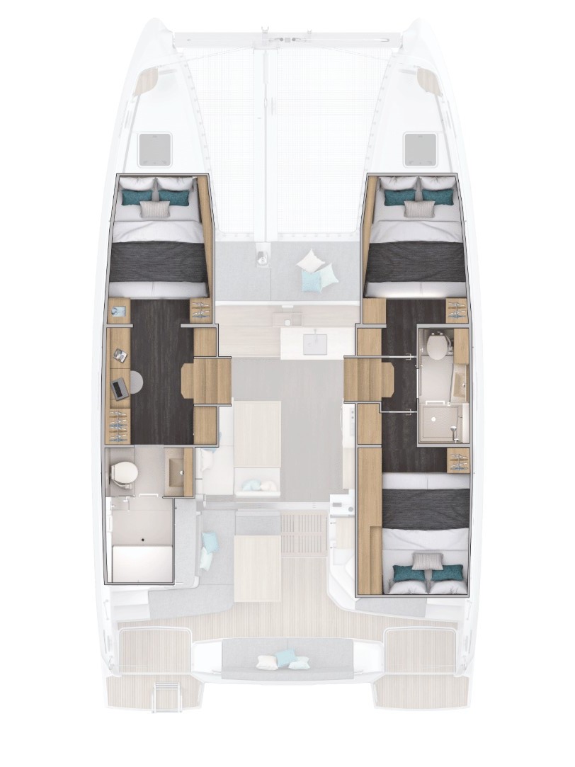 Lagoon 38 - 3 + 2 cab. — photo 22