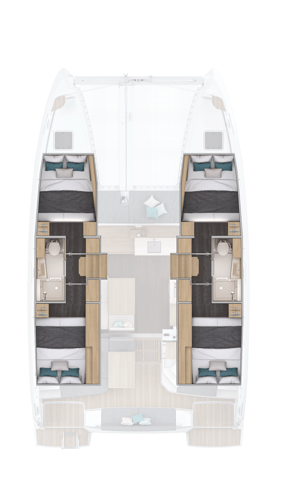 Lagoon 38 - 4 cab. — photo 2