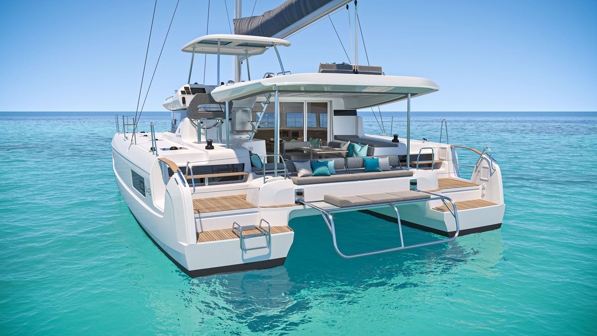 Lagoon 43 - 4 + 2 cab. — photo 1