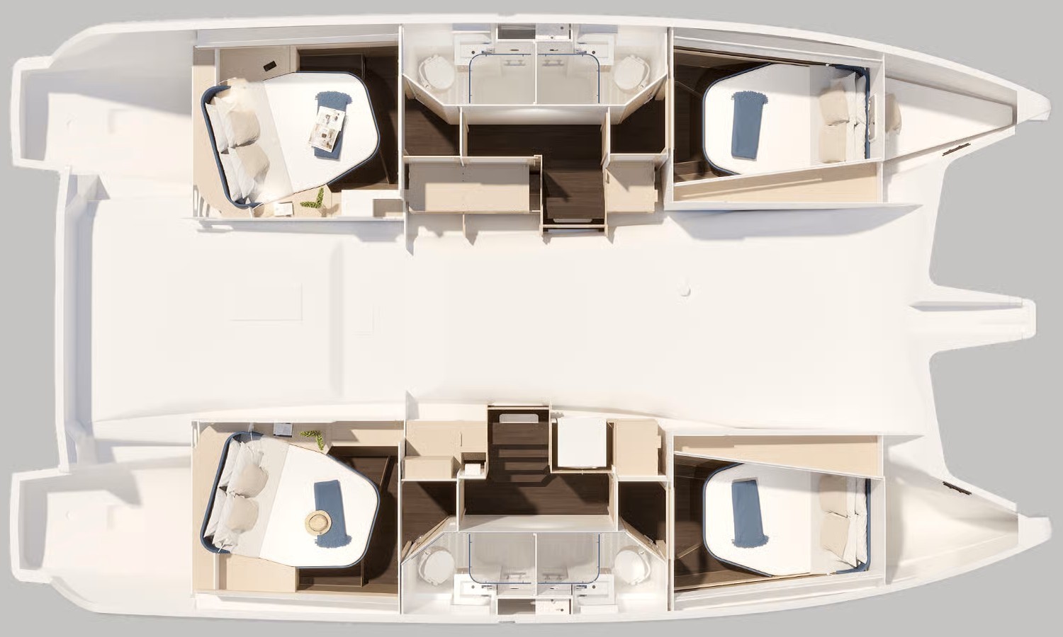 Fountaine Pajot FP 44 Quatuor - 4 + 2 cab. — photo 13