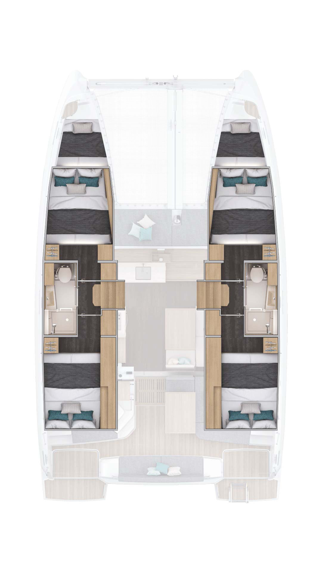 Lagoon 38 - 4 + 2 cab. — photo 4