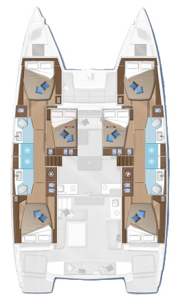 Lagoon 50 - 6 + 2 cab. — photo 2