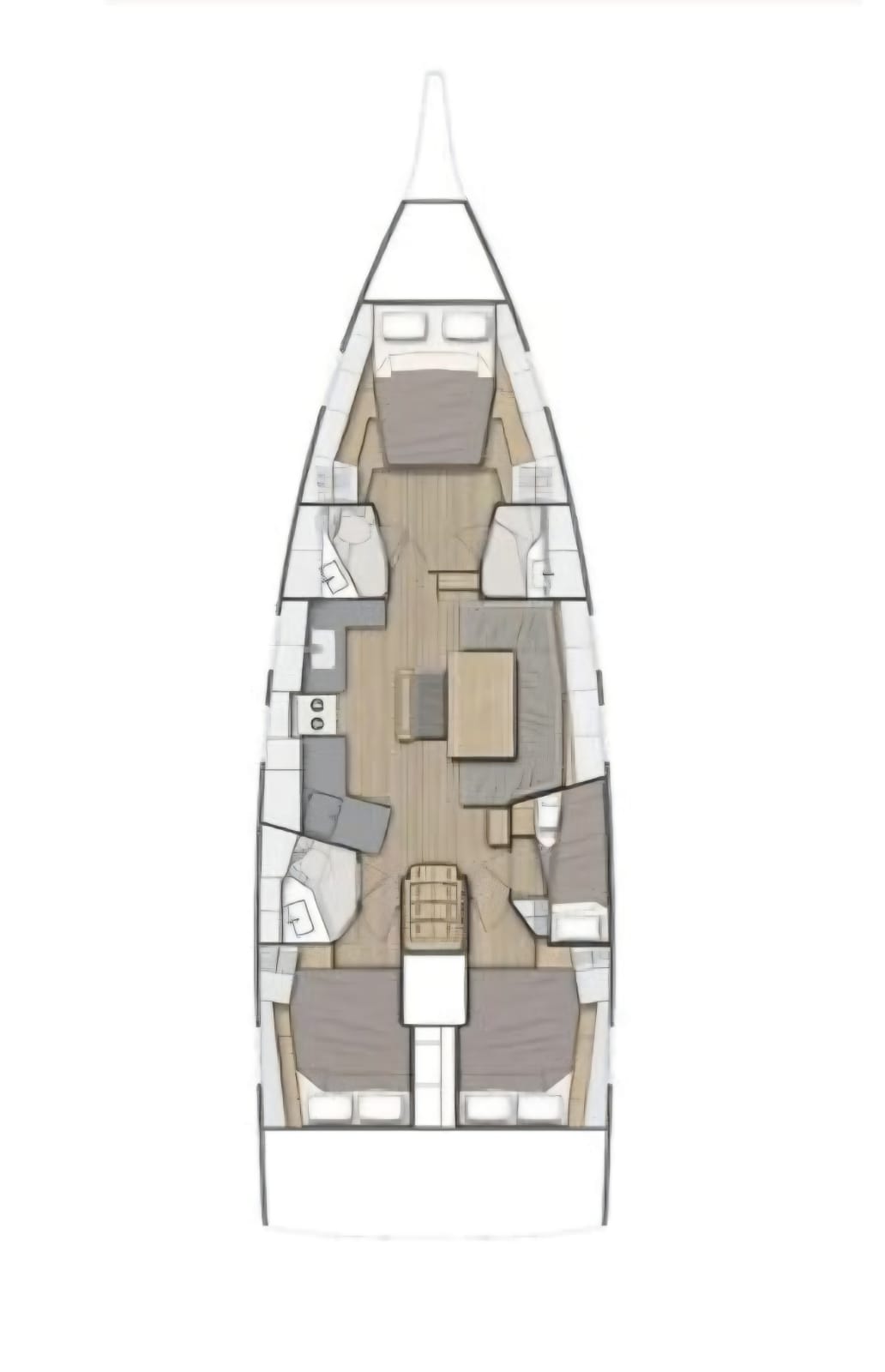 Oceanis 47 - 4 cab. — photo 2
