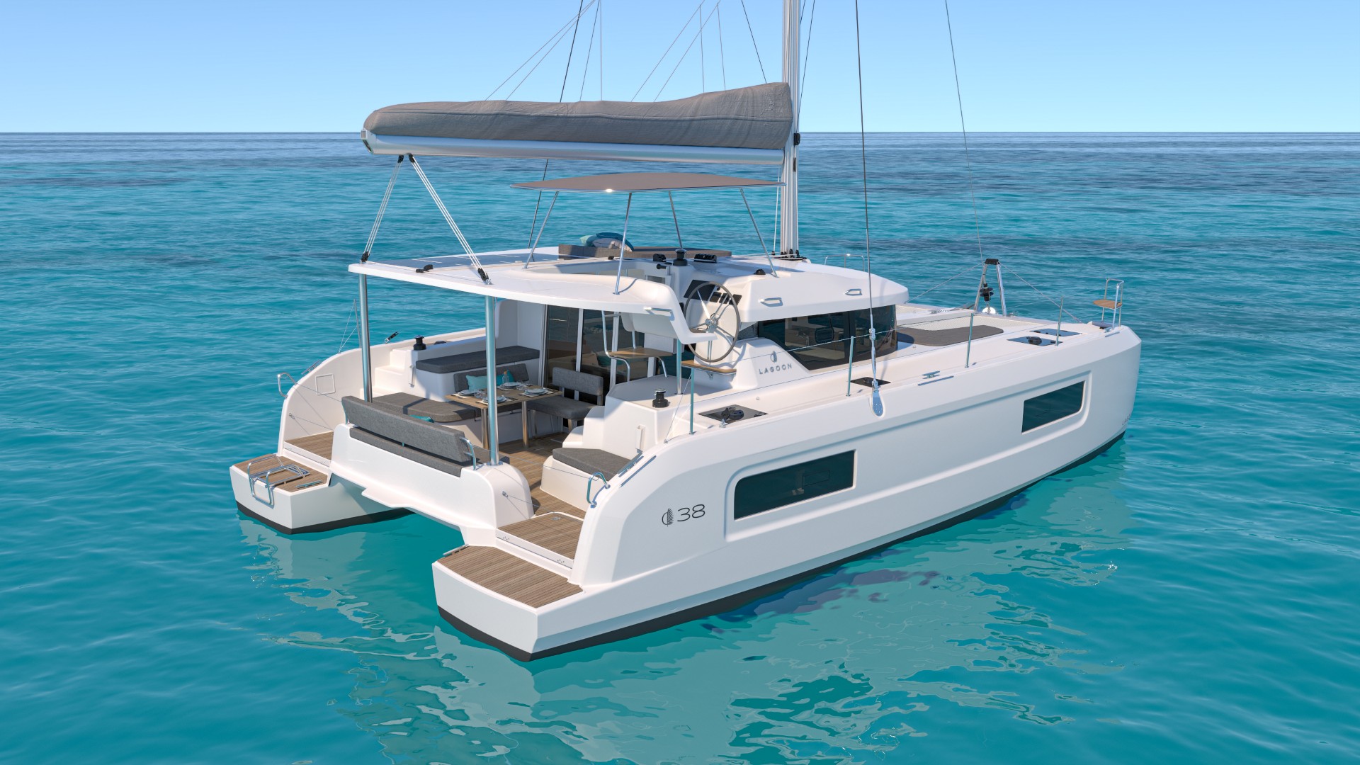 Lagoon 38 - 4 + 2 cab. — photo 1