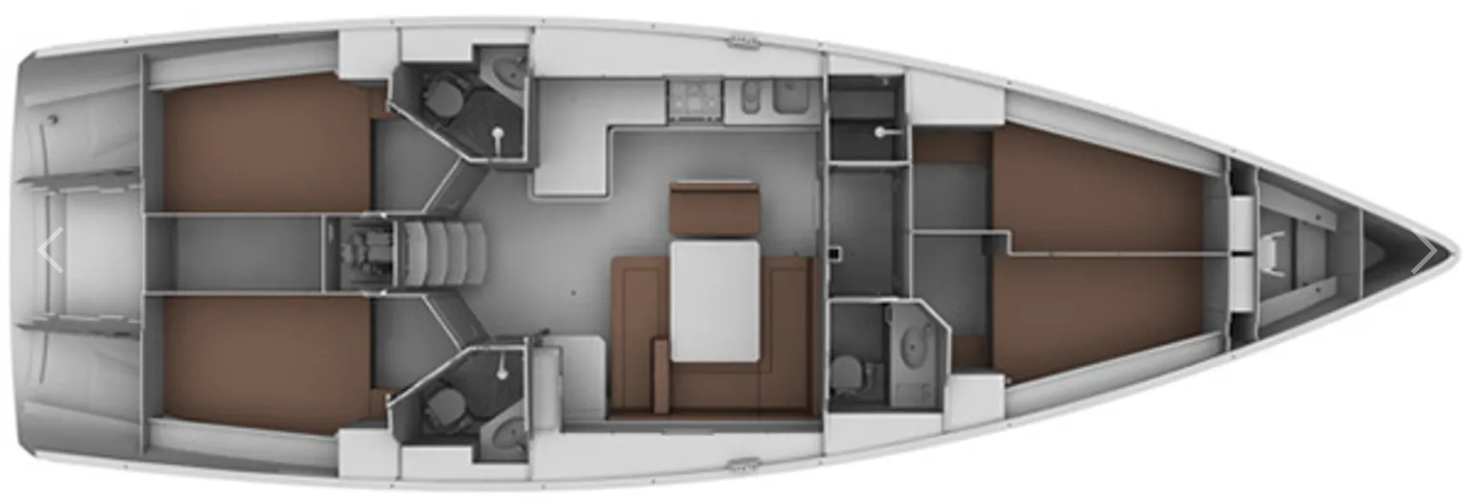 Bavaria Cruiser 45 - 4 cab. — photo 2