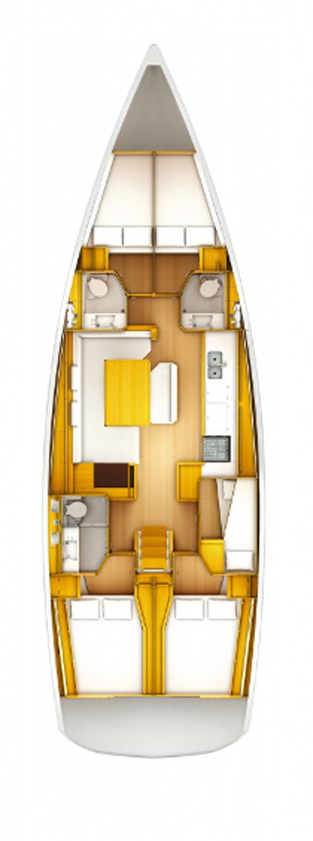 Sun Odyssey 519 - 5 cab. — photo 2