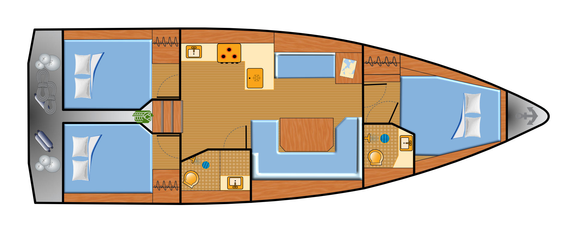 Bavaria C42 — photo 2