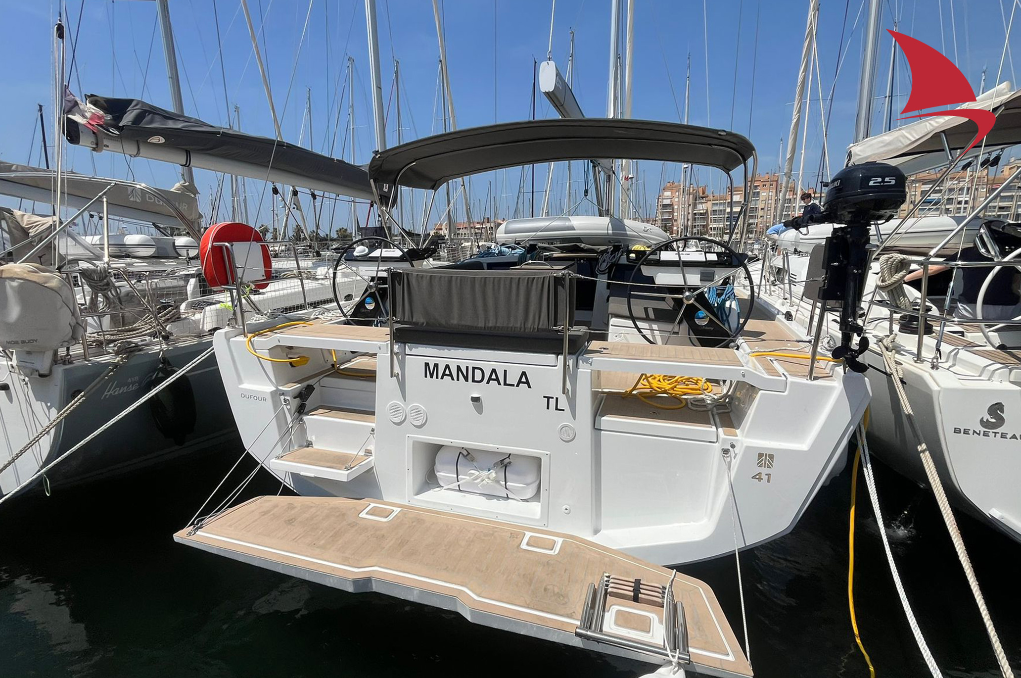 Dufour 41 - 3 cab. — photo 3