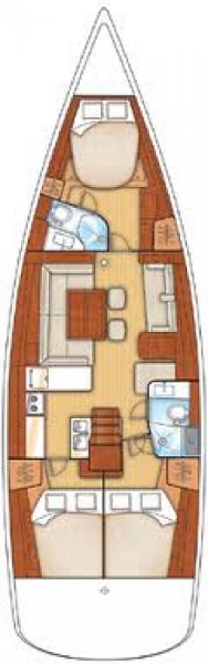 Oceanis 50 - 3 cab. — photo 2
