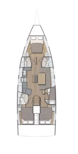 Oceanis 46.1 - 4 cab. — photo 2