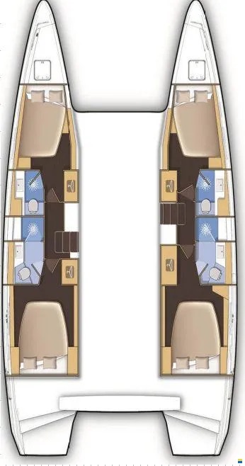 Lagoon 42 - 4 + 2 cab. — photo 2