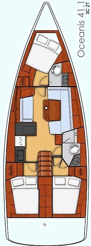 Oceanis 41.1 — photo 2