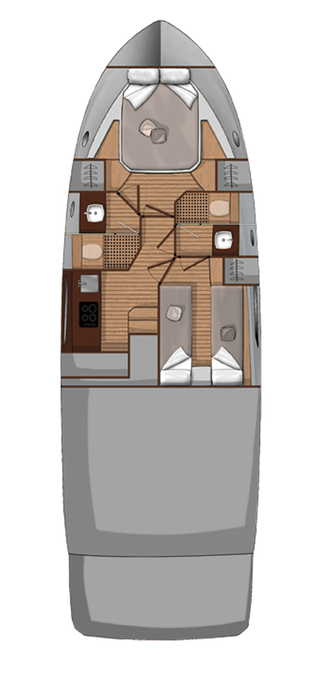 Sessa Fly 42 - 2 cab. — photo 2