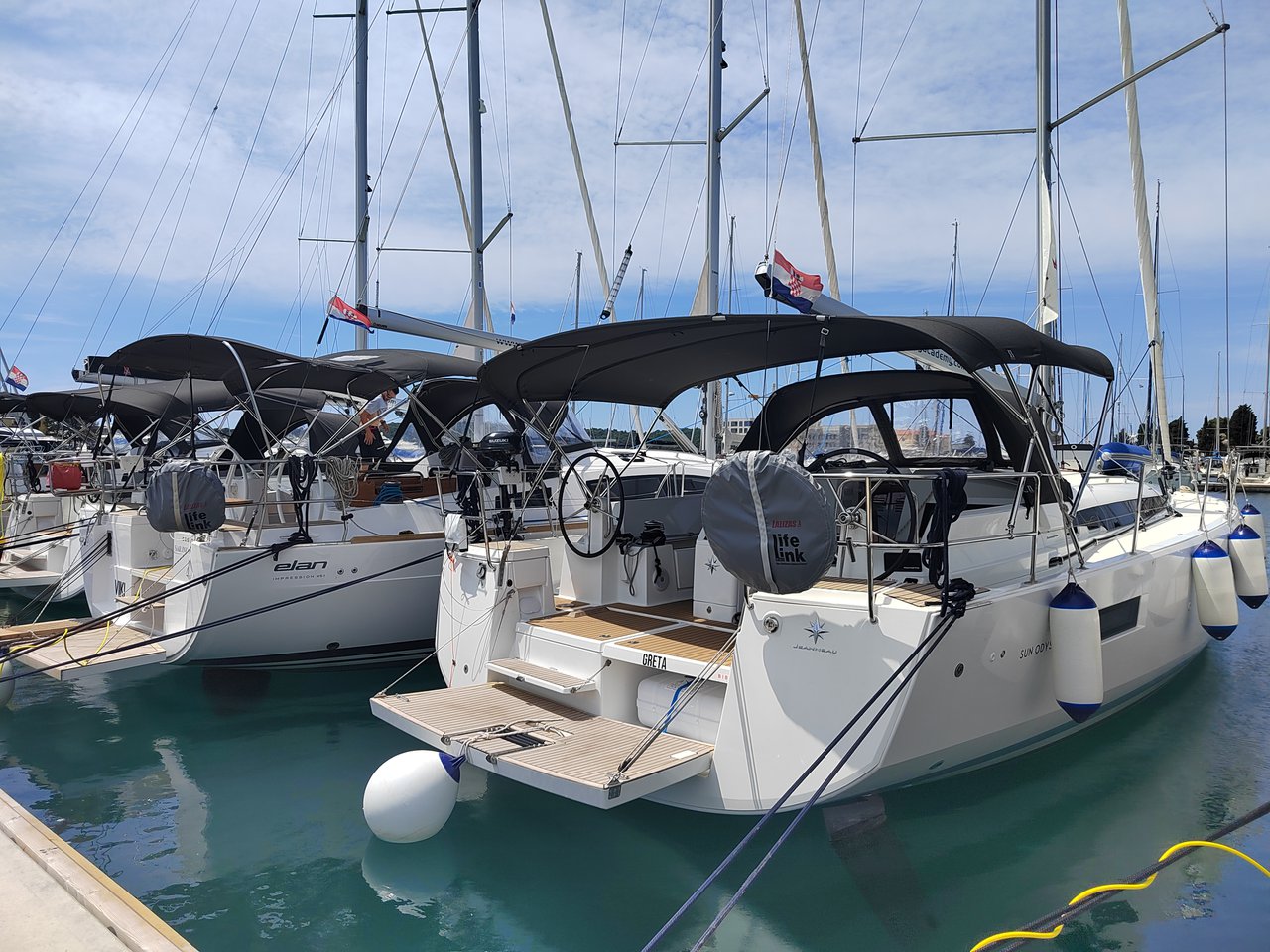 Sun Odyssey 440 - 4 cab. — photo 4