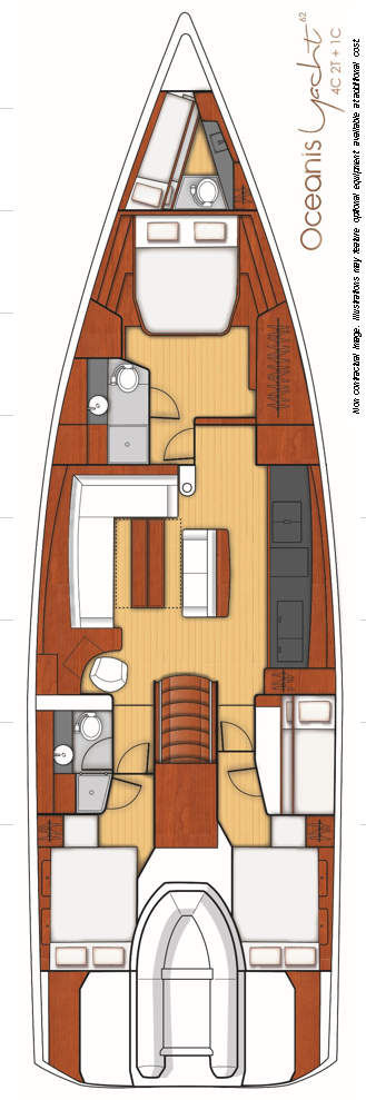 Oceanis Yacht 62 - 4 + 1 — photo 1