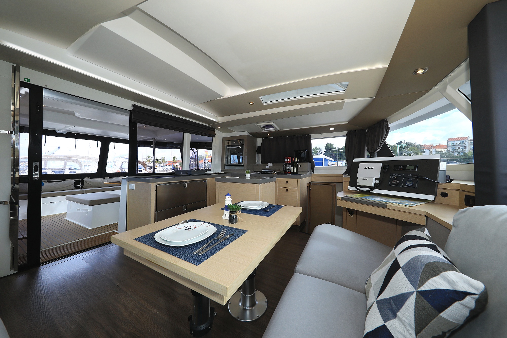 Photo #8 - Fountaine Pajot Saona 47 Quintet - 5 + 1 cab. (Aquarius) en Biograd - 44358