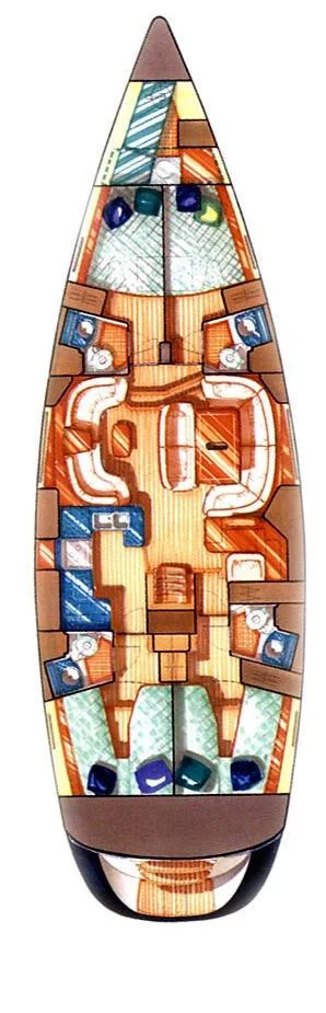 Sun Odyssey 54 DS - 4 + 1 cab. (Vika)  - 1