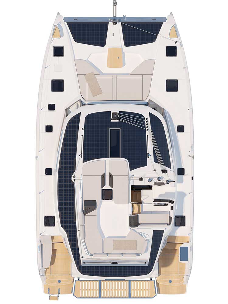 Fountaine Pajot FP 44 Quatuor - 4 + 2 cab. — photo 2