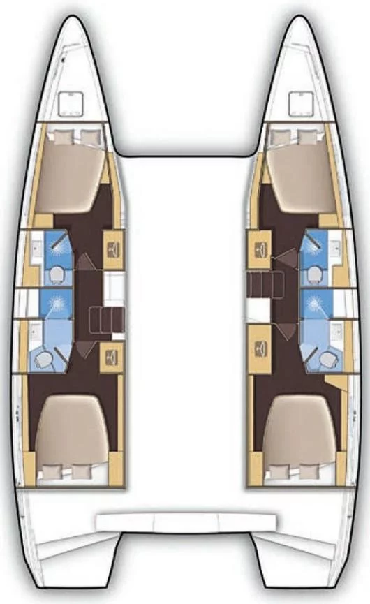 Lagoon 42 - 4 + 2 cab. (Da Vinci)  - 1