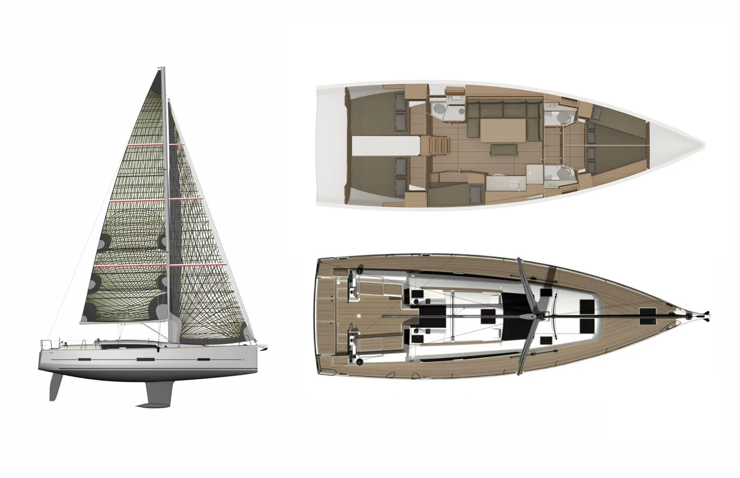 Dufour 460 GL - 5 cab. (Fish N'Chips)  - 1