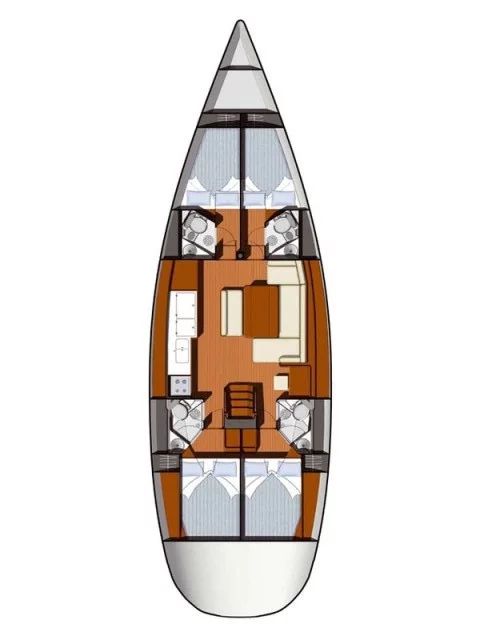 Sun Odyssey 49 (Anna T)  - 1